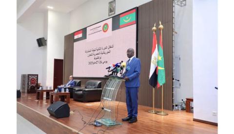 انطلاق أشغال الدورة الثانية للجنة الموريتانية المصرية للتعاون على المستوى الوزاري